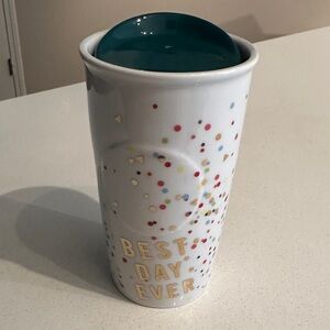 Starbucks ‘Best Day Ever’ 10 oz Tumbler with suction lid